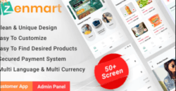 Zenmart - eCommerce Flutter Mobile App with Admin Panel Single Vendor - Script Advisor