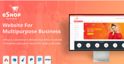 eShop - Multipurpose Ecommerce/Store Website
