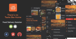 HomeChef - Multi Restaurant Food Delivery App | Ionic - Script Advisors