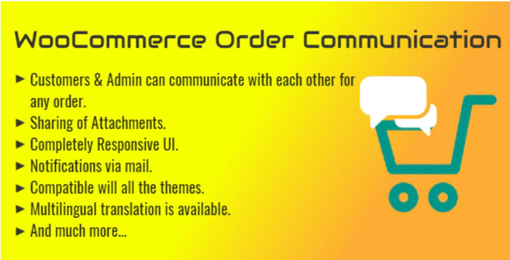 WooCommerce Order Communication | Customer and Admin Conversation Script Advisors