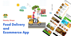 Nearby Shops Food Delivery and Ecommerce App