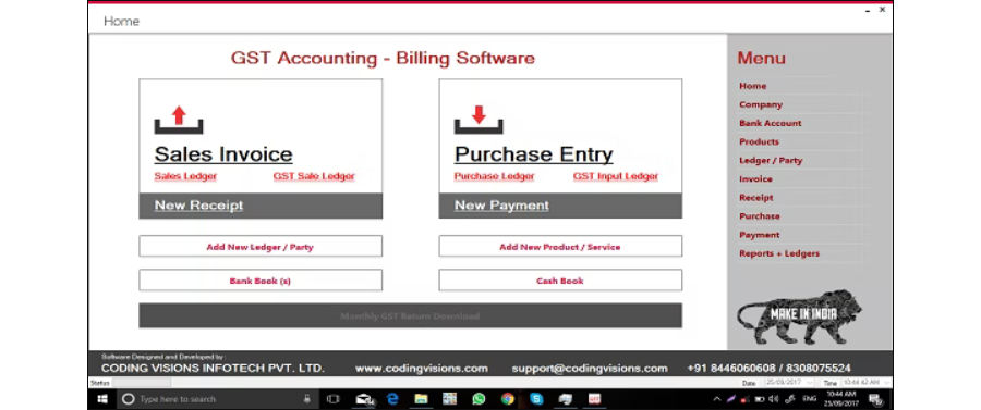 GST Accounting Software | Source Code | Trial